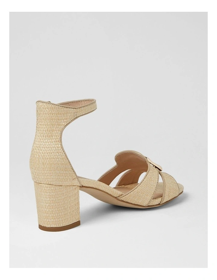 Gisabel Natural Fabric Sandals image 3