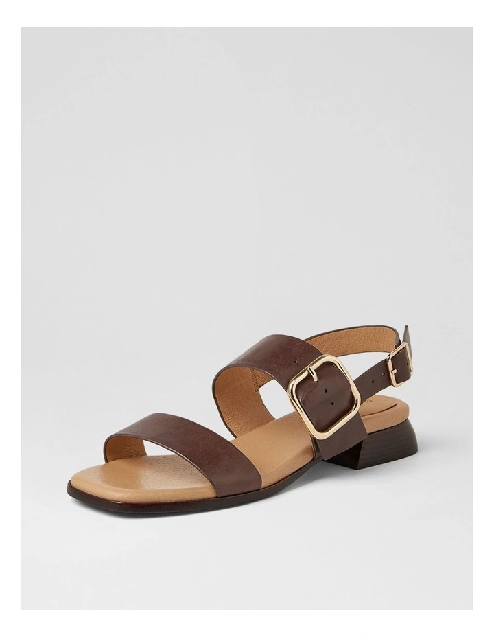 Demai Black Leather Sandals image 2