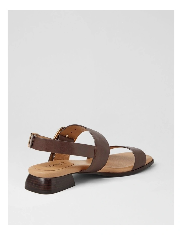 Demai Black Leather Sandals image 3