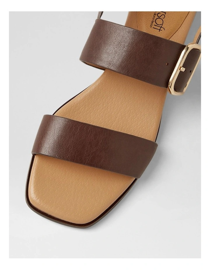 Demai Black Leather Sandals image 4