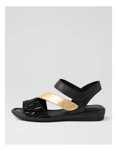 Fast Black Vines Multi Sandals
