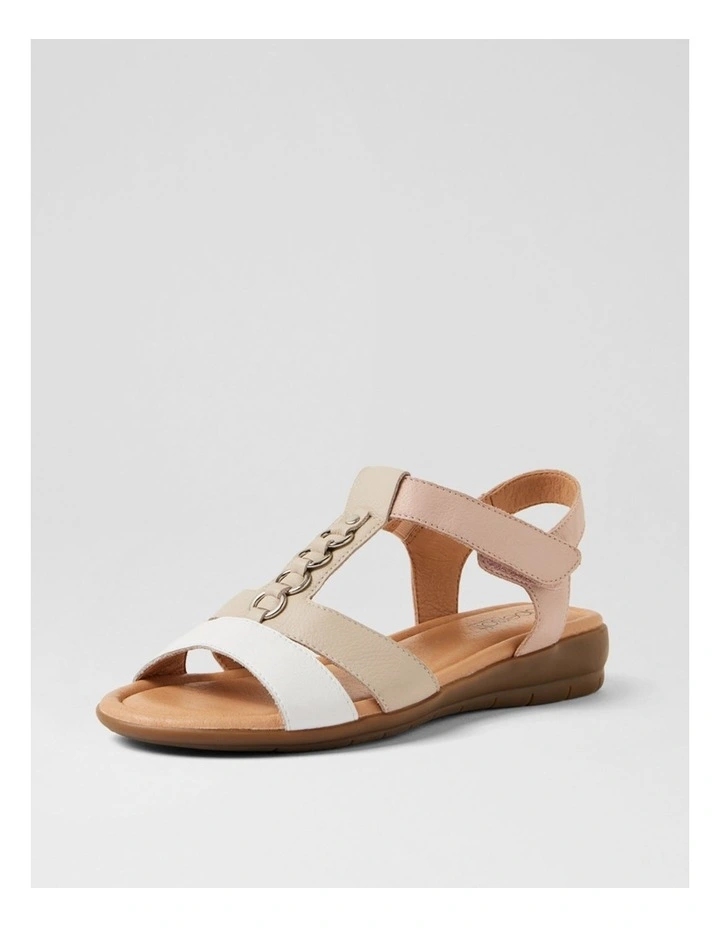 Frankie2 White Multi Sandals image 2