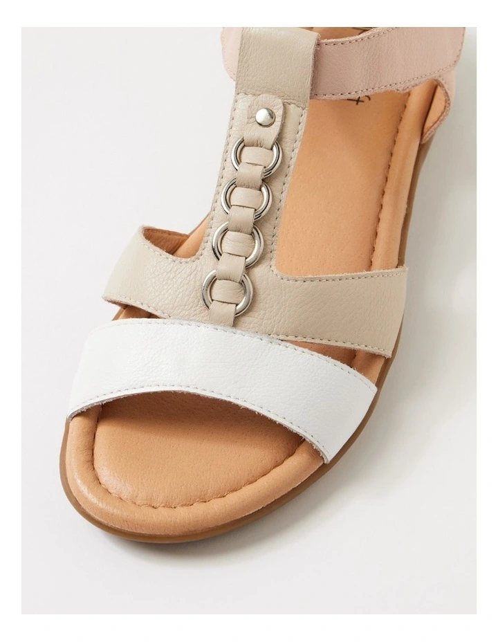 Frankie2 White Multi Sandals image 4