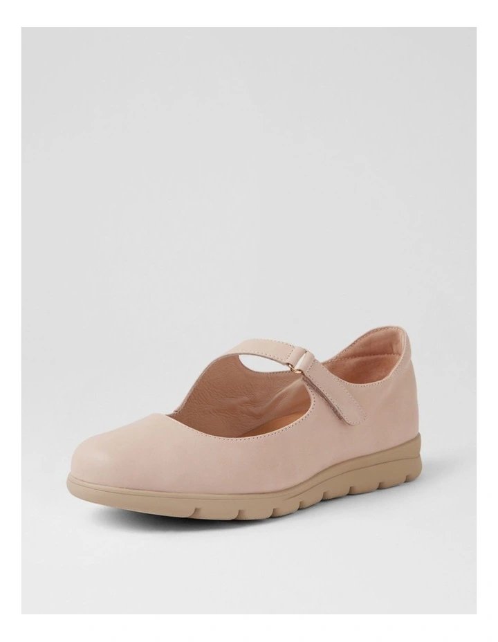 Belle Pale Pink Leather Mary Janes image 2