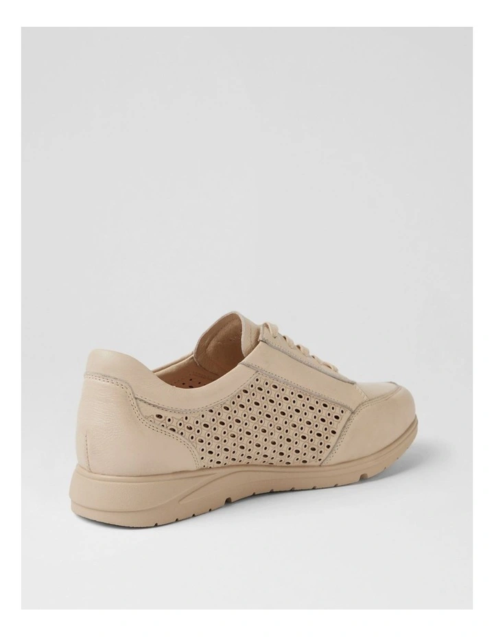 Natalia Milk Leather Flat Shoes image 3