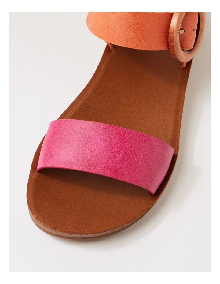 Killzine Fuchsia Orange Sandals image 4