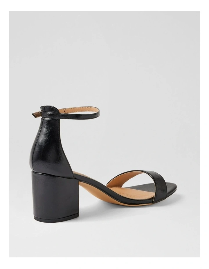 Jordyn Black Glaze Sandals image 3