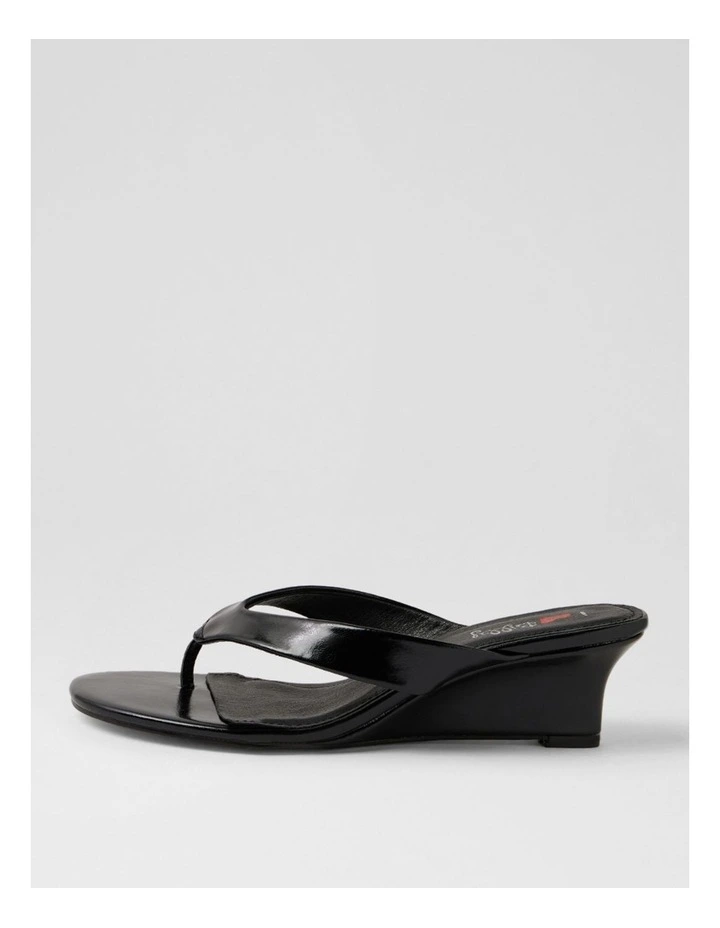 Narline Black Glaze Wedges image 1