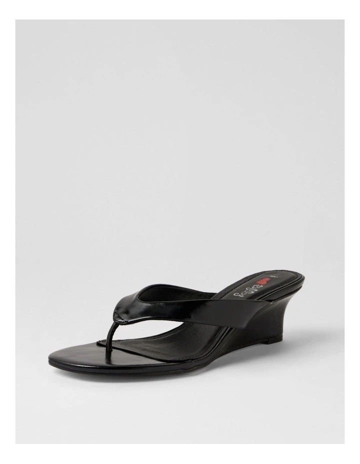 Narline Black Glaze Wedges image 2