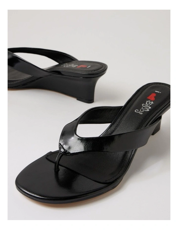 Narline Black Glaze Wedges image 5