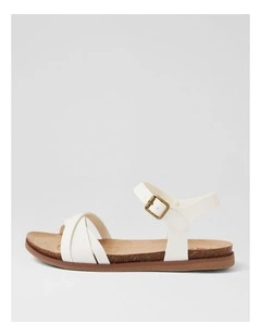Clonti White Sandals
