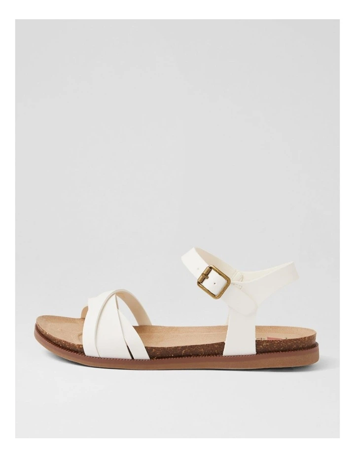 Clonti White Sandals image 1