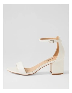 Jordyn White Sandals