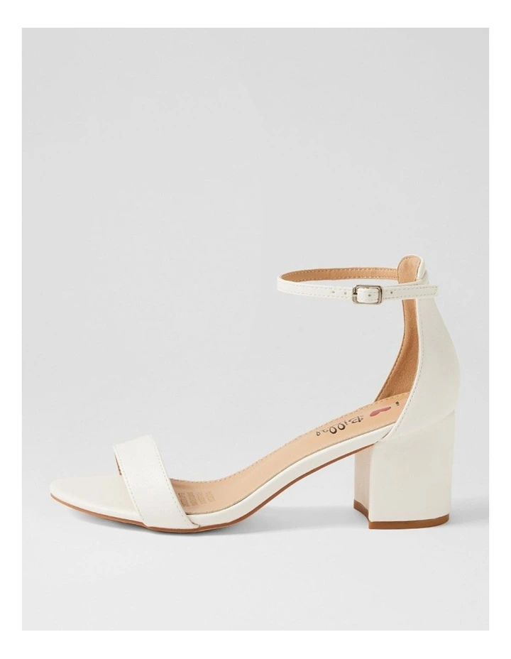 Jordyn White Sandals image 1