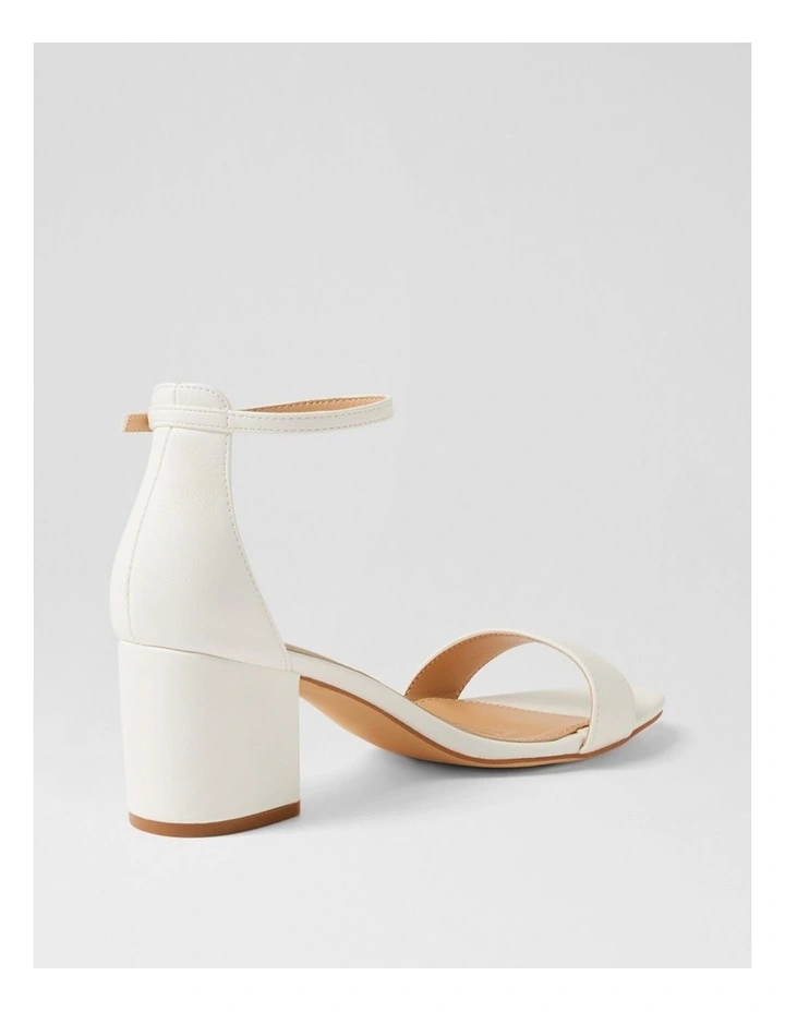 Jordyn White Sandals image 3