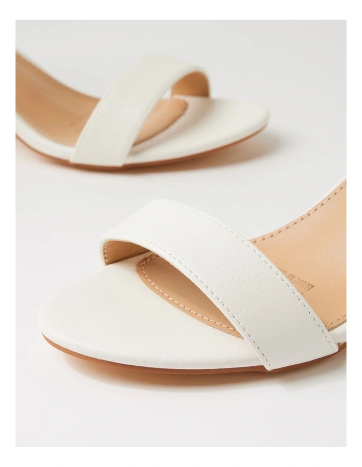Jordyn White Sandals image 5