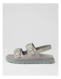 Hobart Ocean Leather Slides