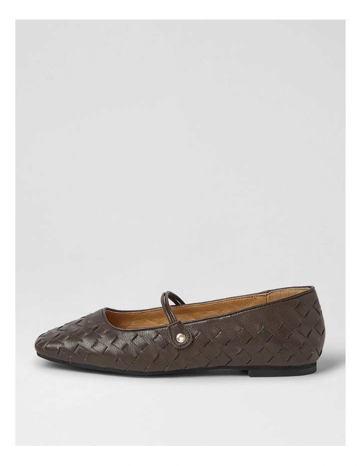 Zura Choc Leather Mary Janes image 1