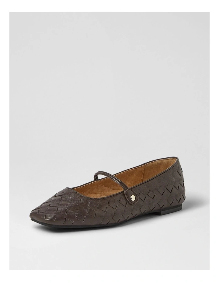 Zura Choc Leather Mary Janes image 2