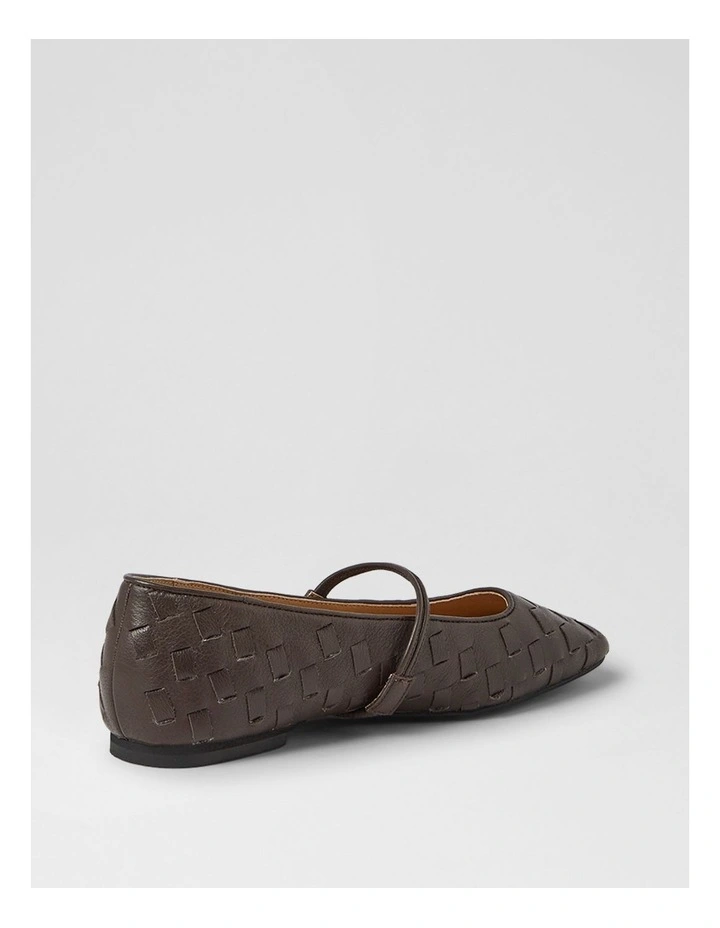 Zura Choc Leather Mary Janes image 3