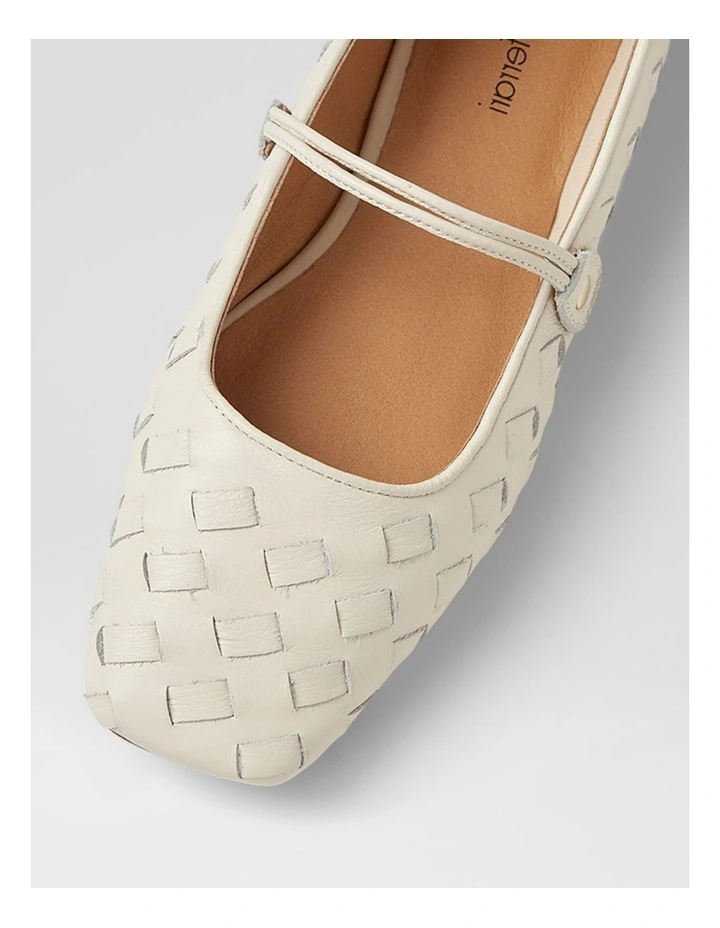 Zura Cream Leather Mary Janes image 4