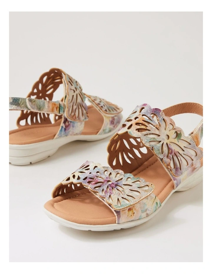 Beckhams Meadow Embossed Leather Sandals image 5