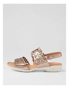 Beckhams Platino Leather Sandals
