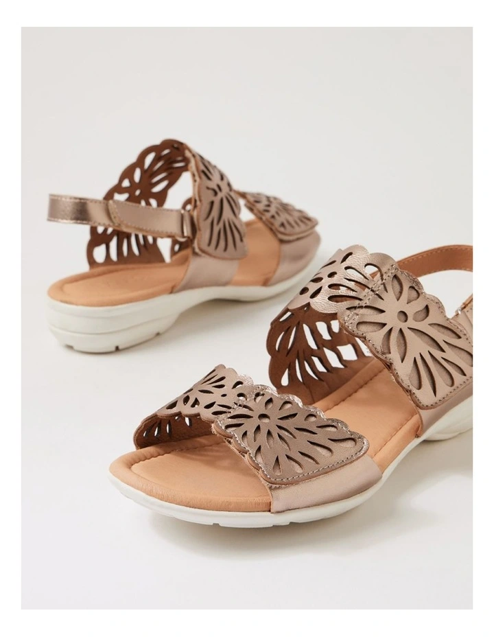 Beckhams Platino Leather Sandals image 5