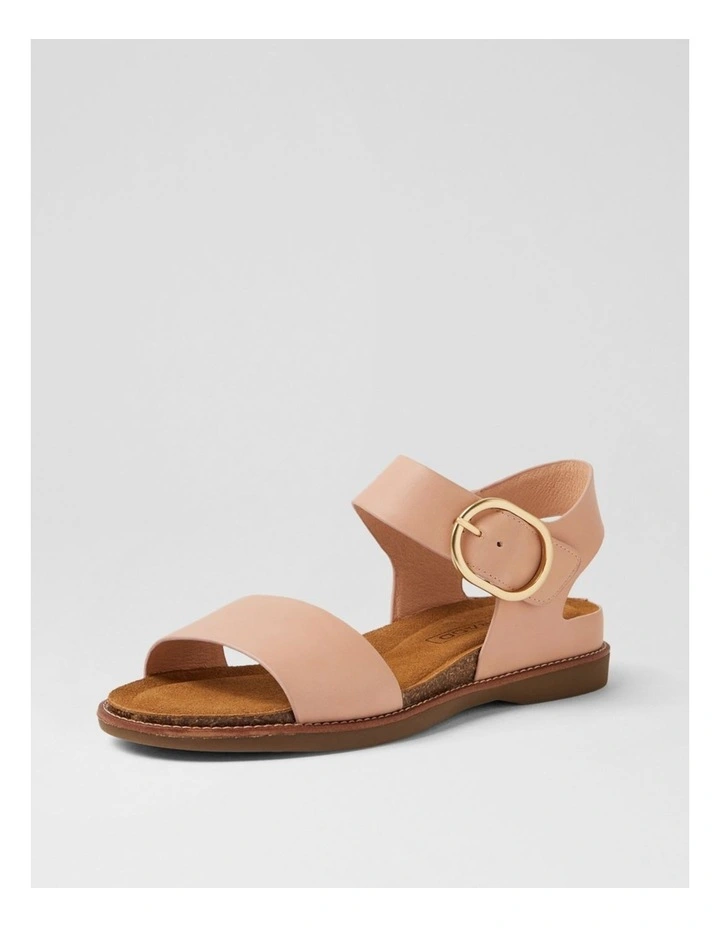 Sara Pale Pink Leather Sandals image 2