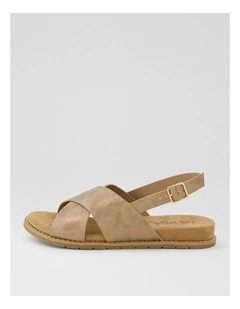 Ferlina Bronze Slingback Sandals
