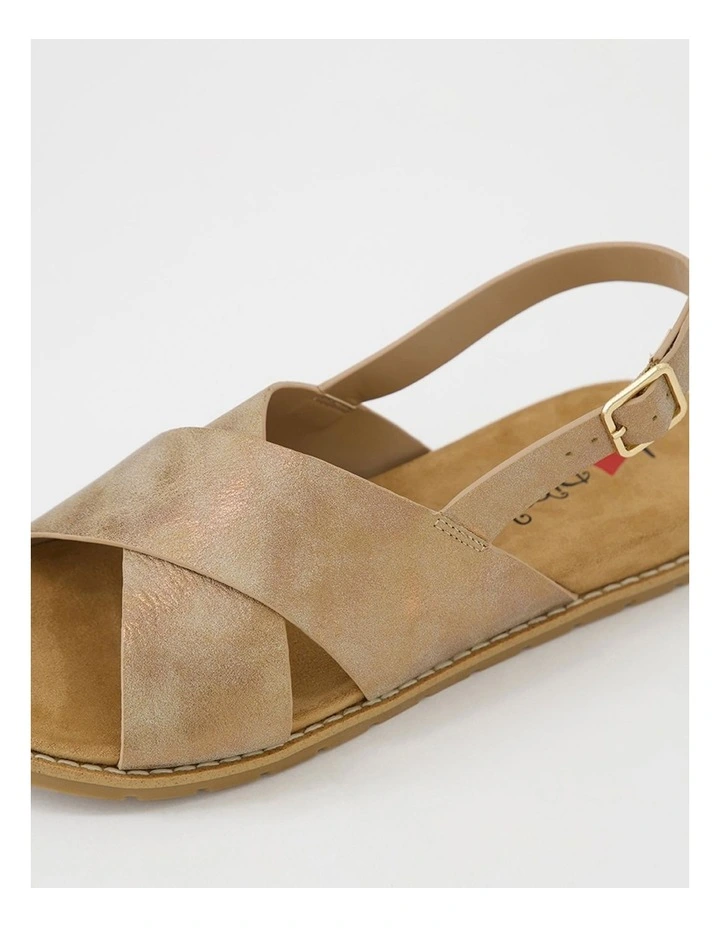 Ferlina Bronze Slingback Sandals image 5