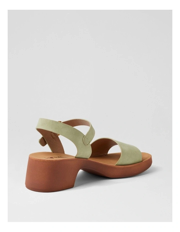Admana Pistachio Nubuck Pu Sandals image 3