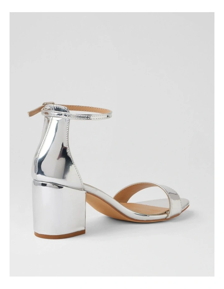 Jordyn Silver Mirror Sandals image 3