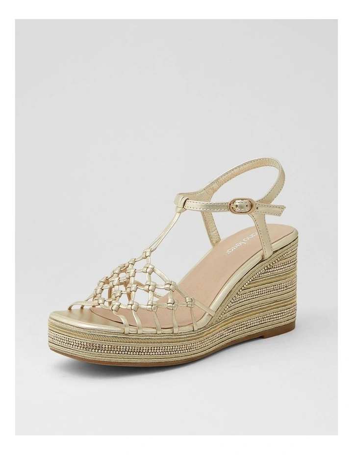 Urlas Gold Multi Rope Leather Sandals image 2