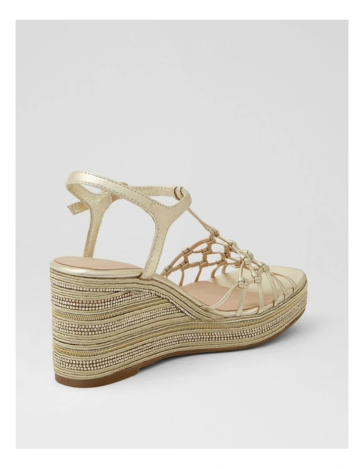 Urlas Gold Multi Rope Leather Sandals image 3