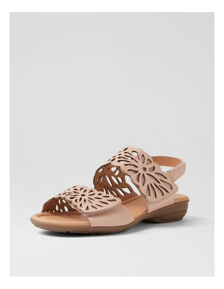 Beckhams Blush Leather Sandals image 2