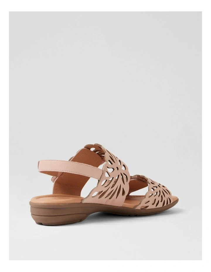 Beckhams Blush Leather Sandals image 3