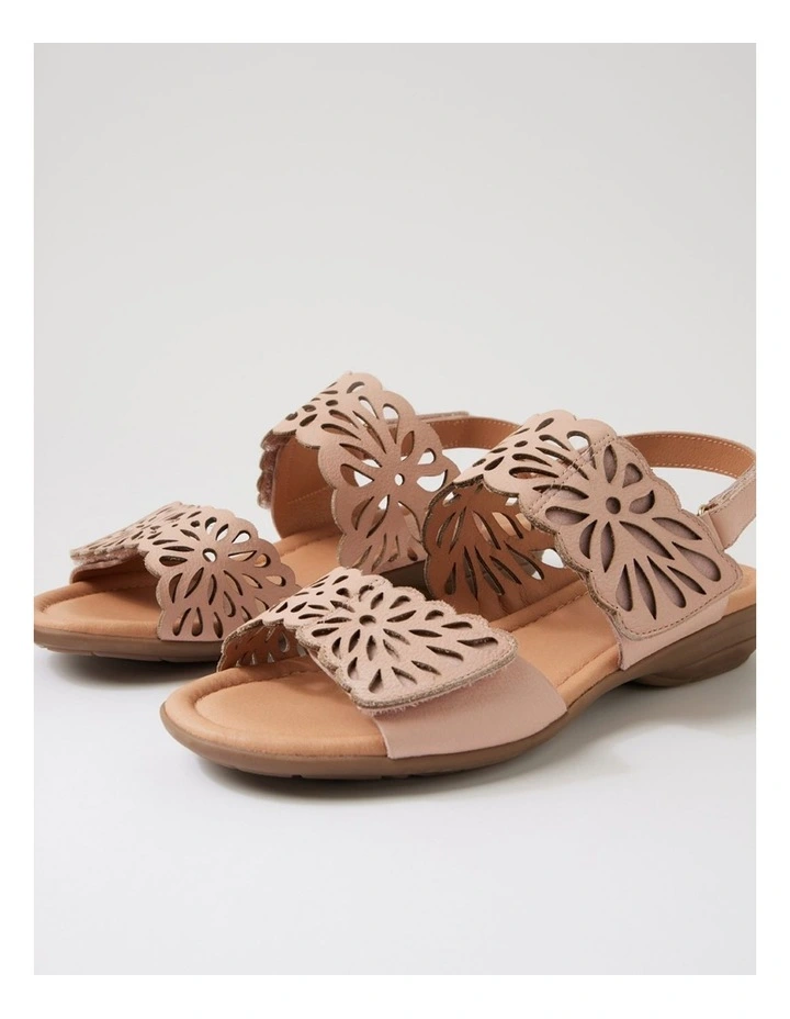Beckhams Blush Leather Sandals image 5