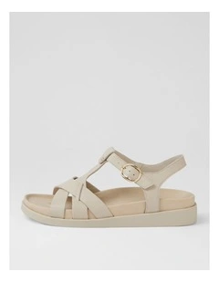 Billyi Almond Leather Sandals