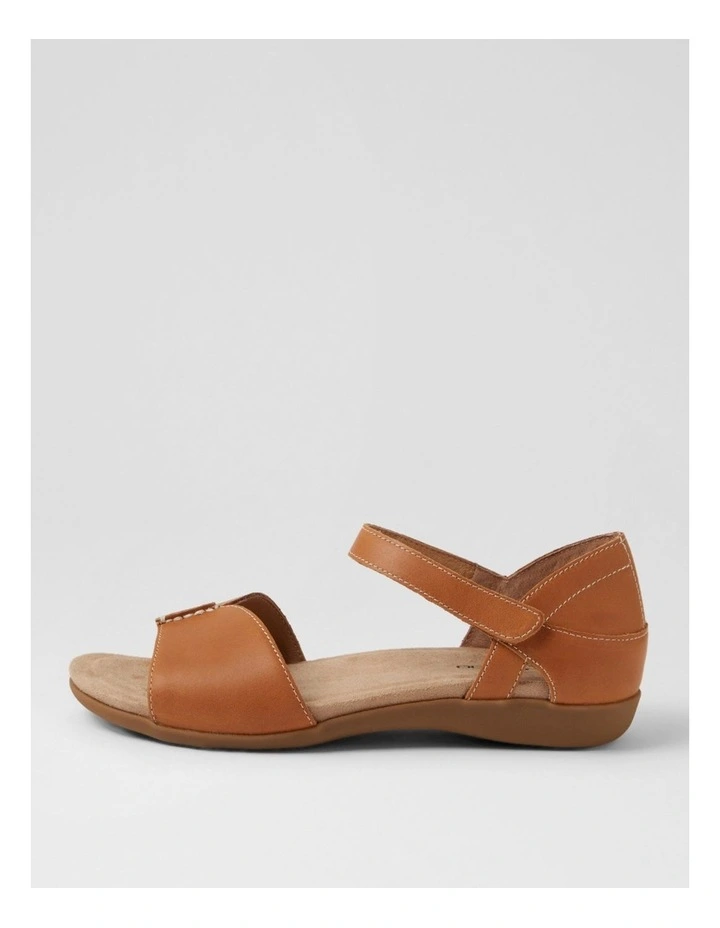 Cherry Tan Leather Sandals image 1