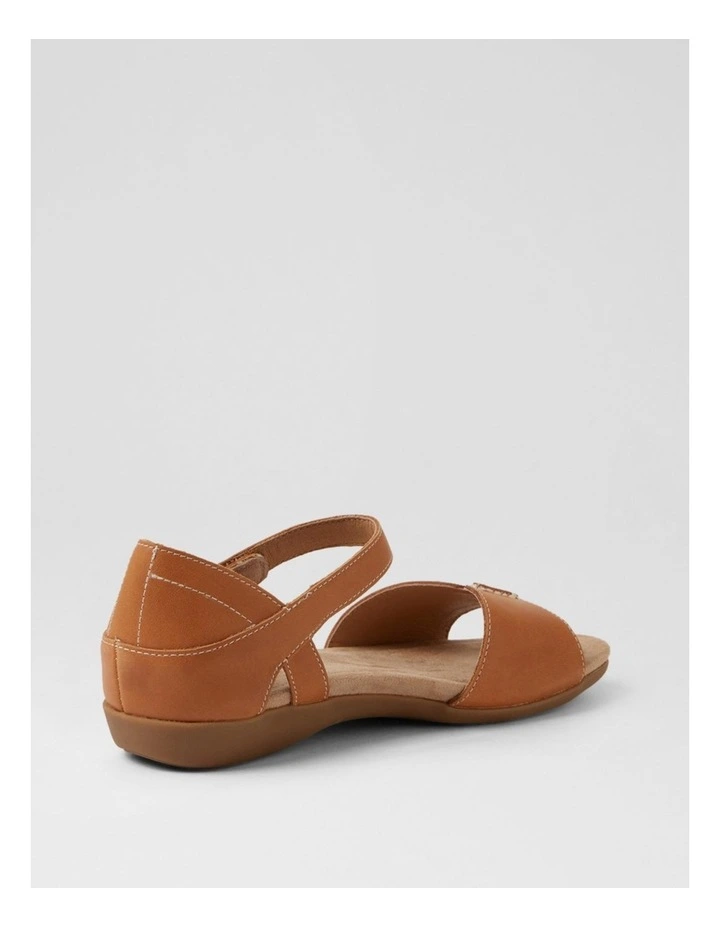 Cherry Tan Leather Sandals image 3