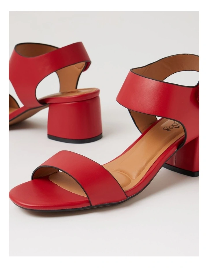 Berine Red Sandals image 5