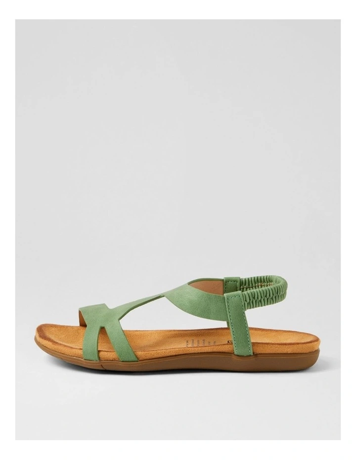 Fikela Green Nubuck Pu Sandals image 1