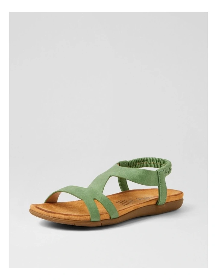 Fikela Green Nubuck Pu Sandals image 2