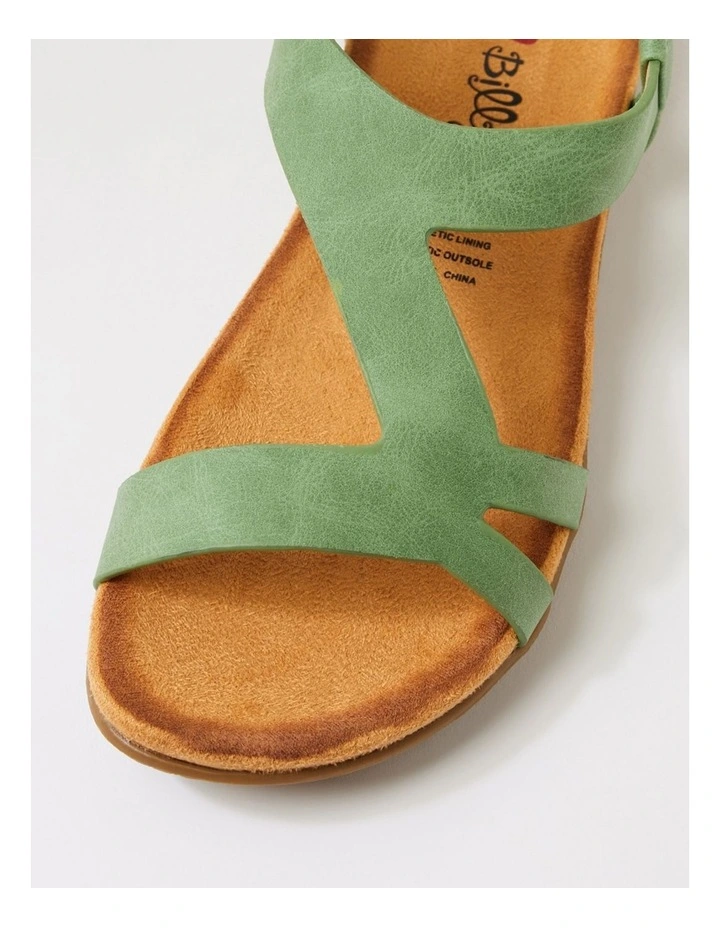 Fikela Green Nubuck Pu Sandals image 4
