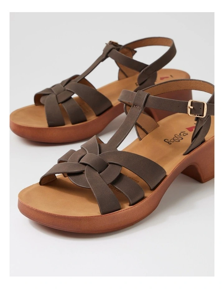 Adelaide Espresso Nubuck Pu Sandals image 5