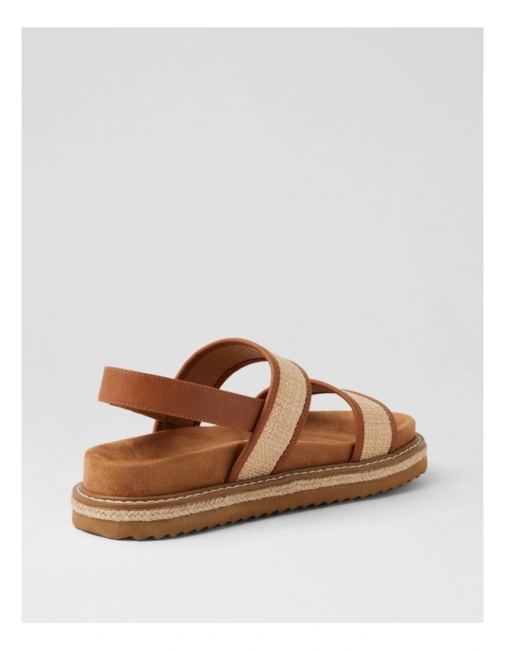 Herry Tan Natural Syn Raffia Sandals image 3