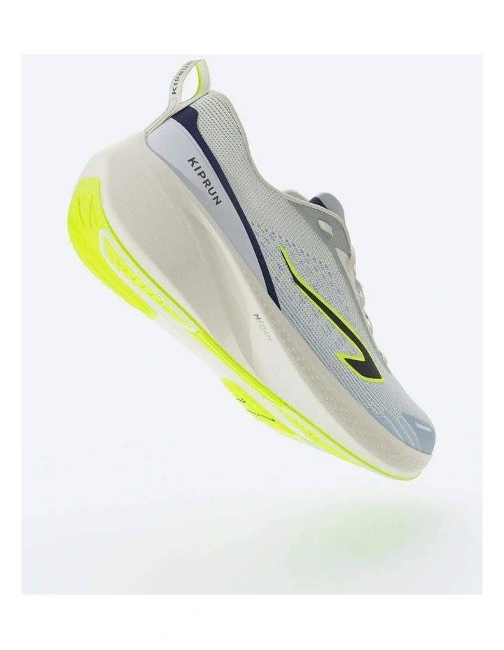 Decathlon | Men's running shoes, Kiprun Kipcore white and yellow image 3