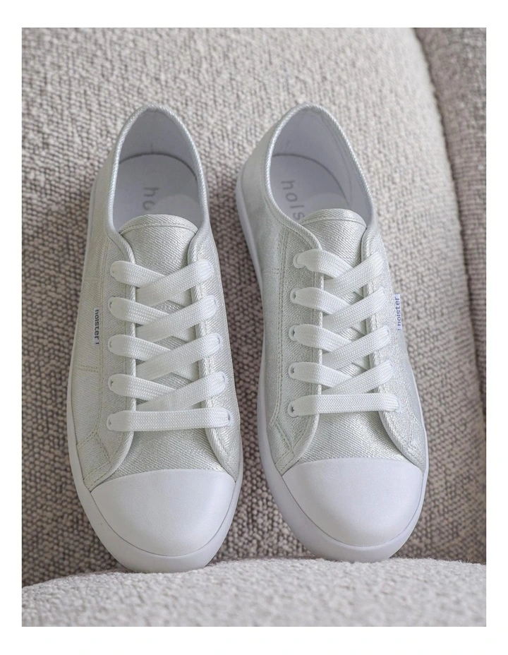 Cleo Shoes in Pearl Shimmer image 4