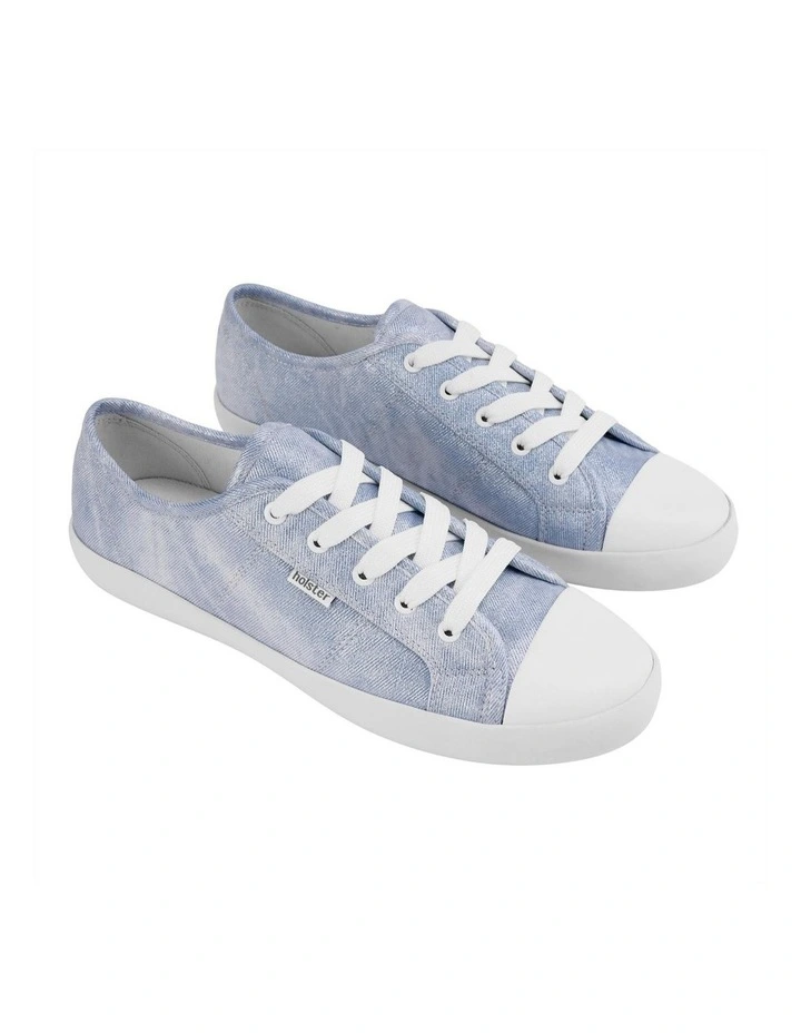 Cleo Shoes in Light Denim Shimmer image 4